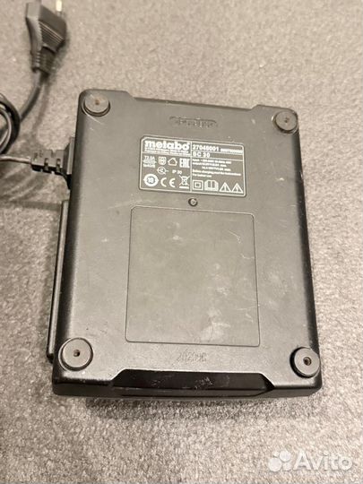 Зарядное устройство metabo sc30 оригинал