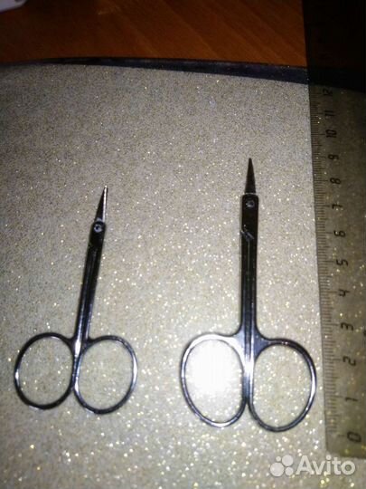 Ножницы маникюрные, миниатюрные, 2 шт