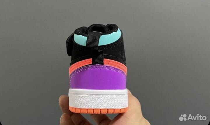 Кроссовки Jordan 1 Mid 'Multi-Color' GS 31 Lux