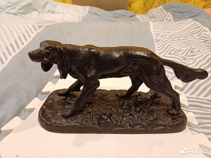 Каслинское Кусинское литье Собака Сеттер