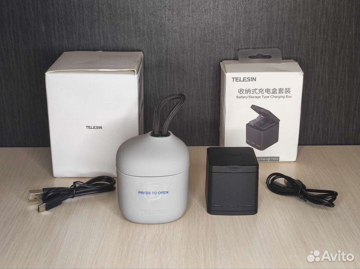 Зарядное устройство Telesin для GoPro Hero 8 7 6 5