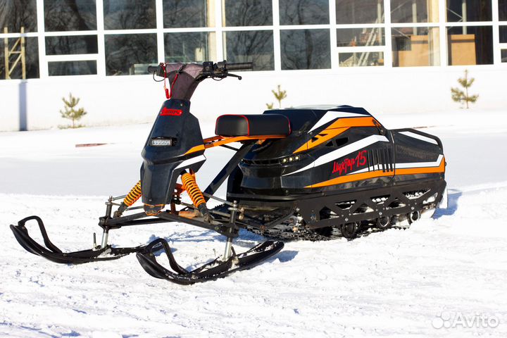 Мотобуксировщик Мухтар 15