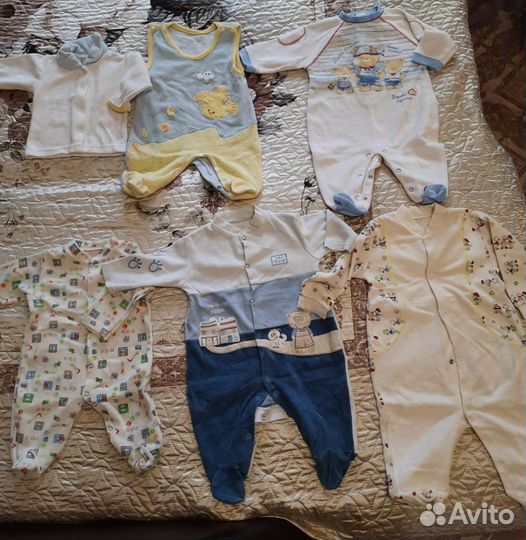 Комбинезон слип для мальчика