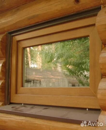Пластиковые окна кашированные
