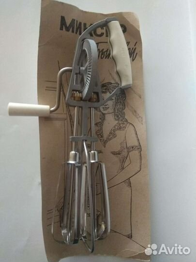 Ручной миксер,ретро вещи,винтаж,1989 г