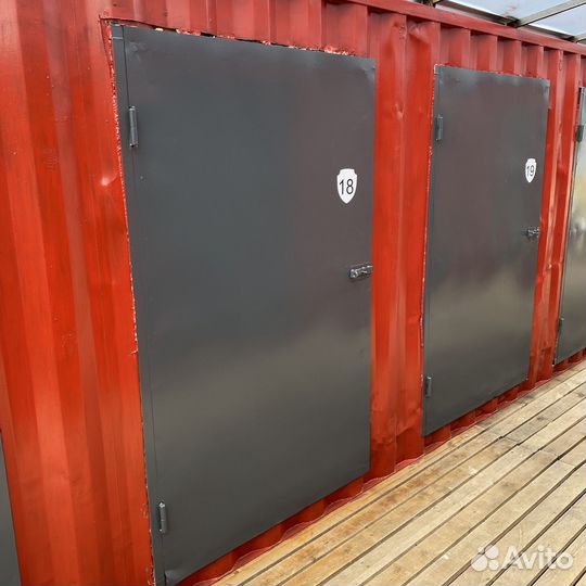 Хранение велосипедов, индивидуальный контейнер 4м²