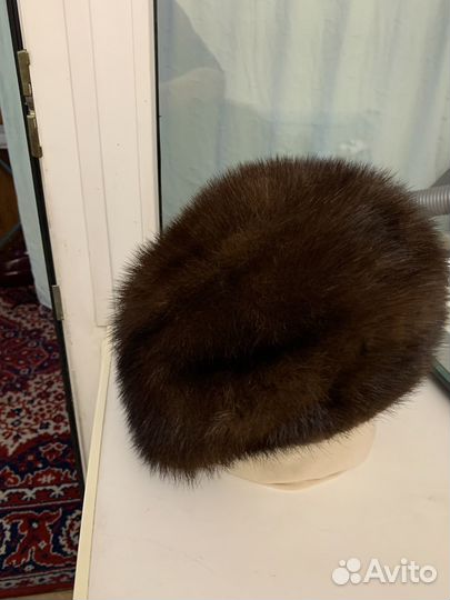 Берет норковый