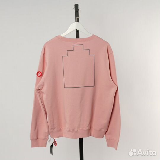 Cav empt свитшот розовый оверсайз