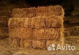 Солома в тюках