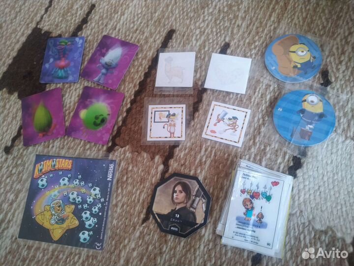 Cheetos, Наклейки Nesquik, turbo, love is, panini