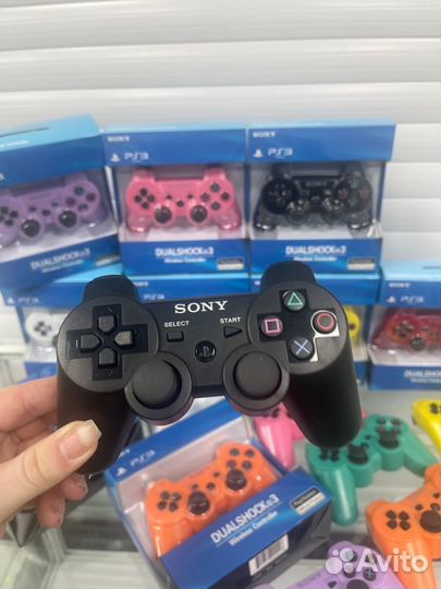 Геймпад для ps3 sony dualshock 3 оптом черный