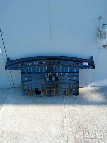 KIA Rio 4 нижняя полка кузова багажника