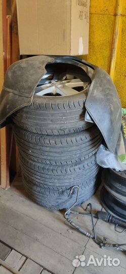 Колеса на mitsubishi lancer 10 в сборе лето