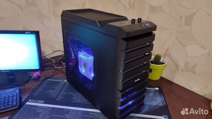 Игровой пк intel core i3 10100f/RAM 16 GB/1050 ti
