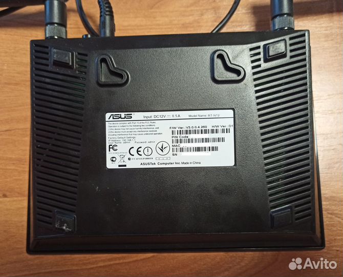 Роутер asus RT-N12