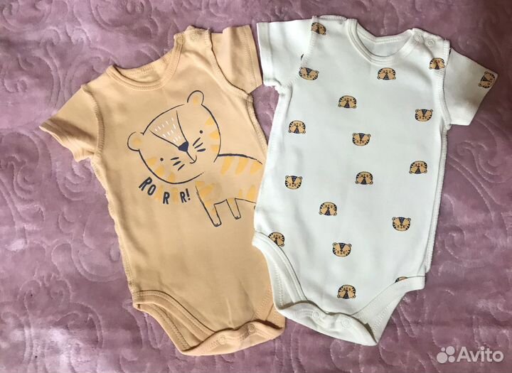 Вещи на мальчика пакетом 62 р (12 шт)