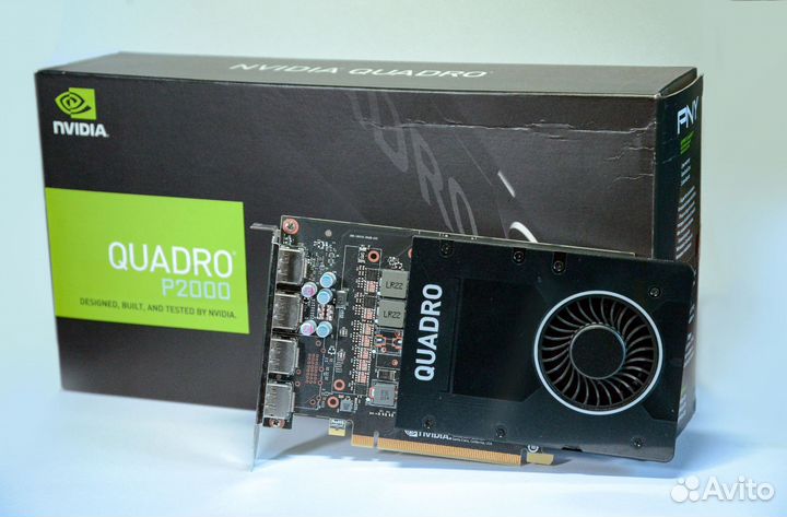 Видеокарта Nvidia Quadro P2000 5Gb