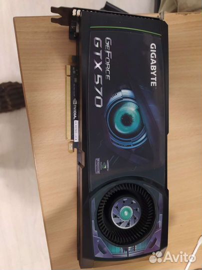 Видеокарта gtx 570