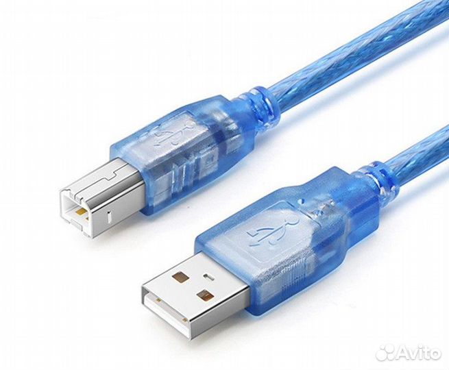 Кабель usb A - usb B для arduino с фильтром 3 м