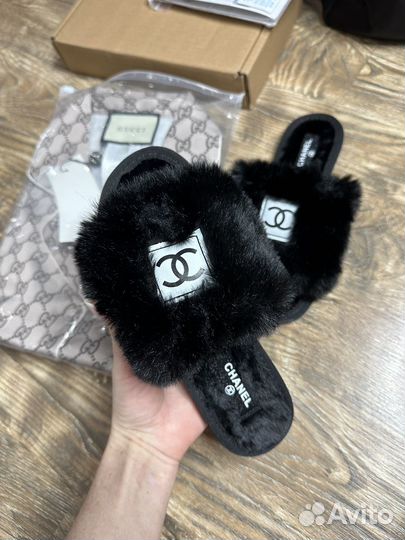 Тапочки chanel