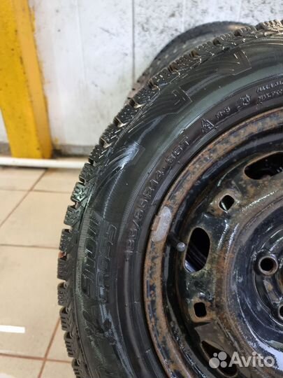 Зимние колеса на volkswagen polo r14