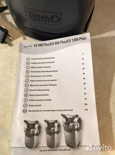 Фильтр для аквариума Tetra 800 plus