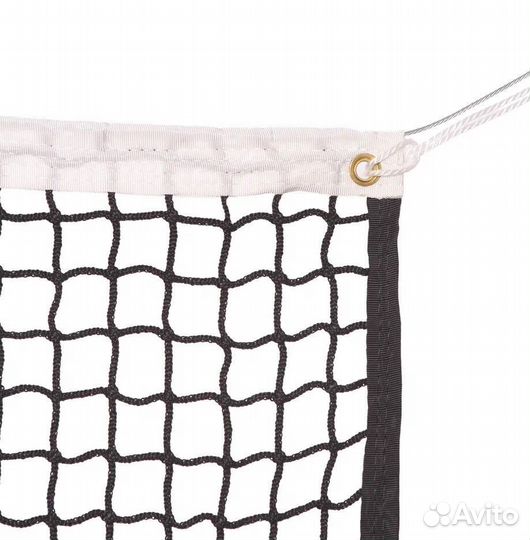 Сетка для большого тенниса со стальным тросом 4 мм