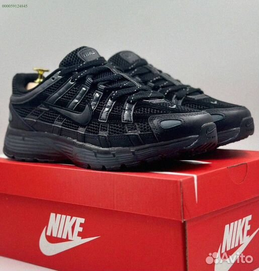 Черные кроссовки Nike P-6000 для стиля и комфорта