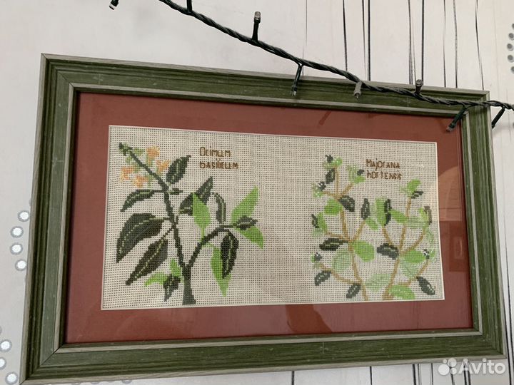 Картины вышитые