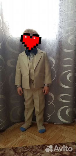 Костюм тройка для мальчика 1-3 года