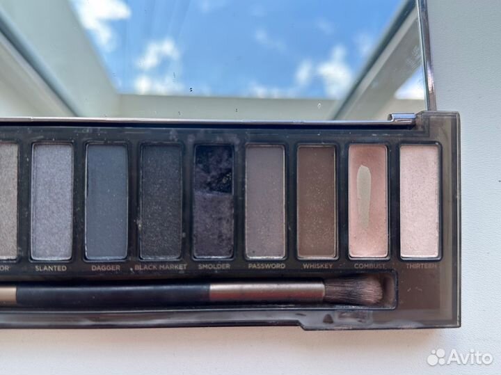 Тени naked urban decay smoky