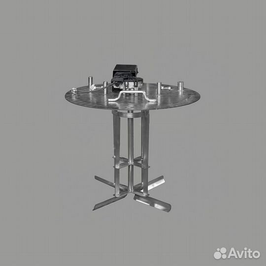 Крышка с узлом вращения для мешалки, пвк 50, 75 л