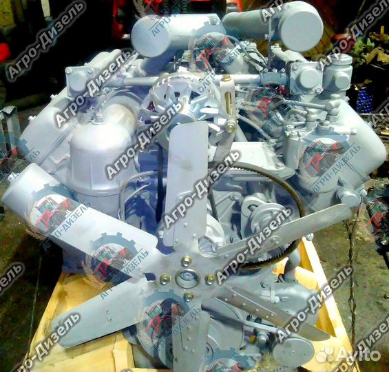 Двигатель ямз 7511 электростанция V8 400 л.с -8.67