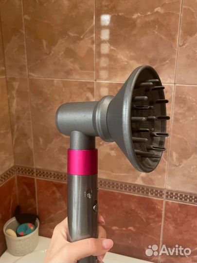 Насадка для сушки кудрей на фен/стайлер dyson