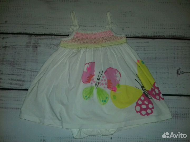 Боди платье Mothercare 9-12 мес