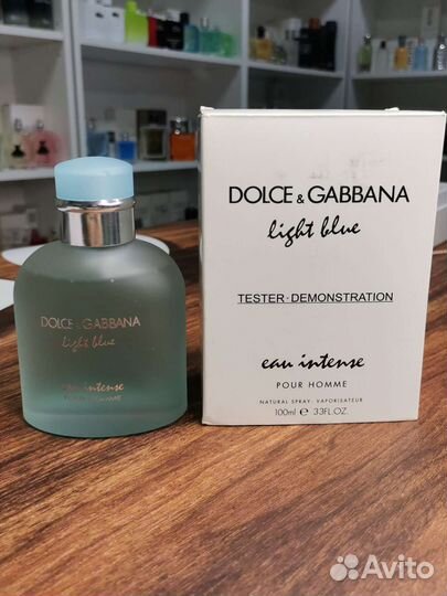 Тестер Light Blue Eau Intense Pour Homme