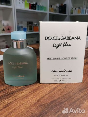 Тестер Light Blue Eau Intense Pour Homme