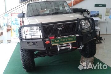 Передний силовой бампер OJ для УАЗ патриот