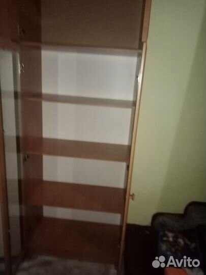 Шкаф с антресолями двустворчатый