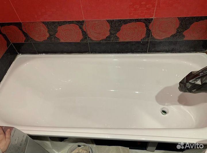 Реставрация ванн жидким мрамором