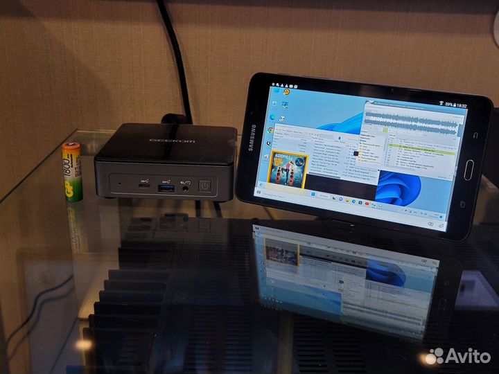 Пк Geekom Цифровой USB проигрыватель, Qobuz Hi-Res