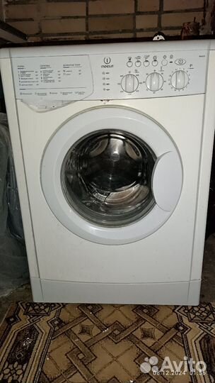 Стиральная машина бу indesit 5 кг