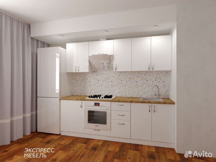 Кухонный гарнитур 240см/ цена за всю кухню