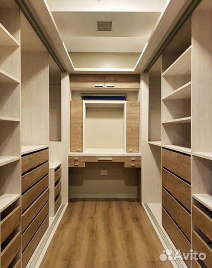 Гардеробная система по индивидуальным размерам