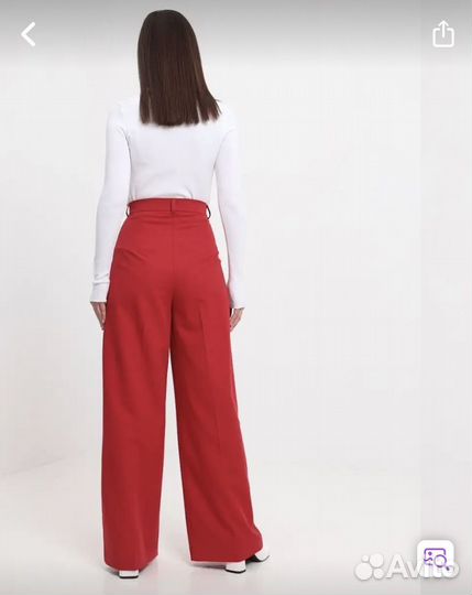 Брюки палаццо женские