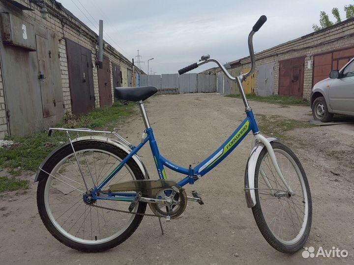 Велосипед для взрослых, складной, 24 дюйма колёса