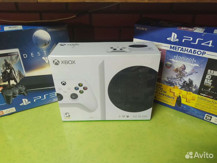 Коробка от Xbox, Play Station