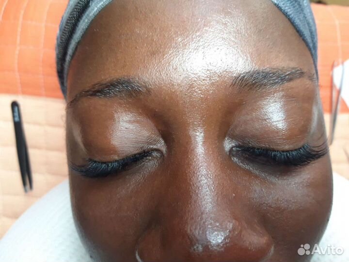 Наращивание ресниц, ламинирование ресниц и бровей