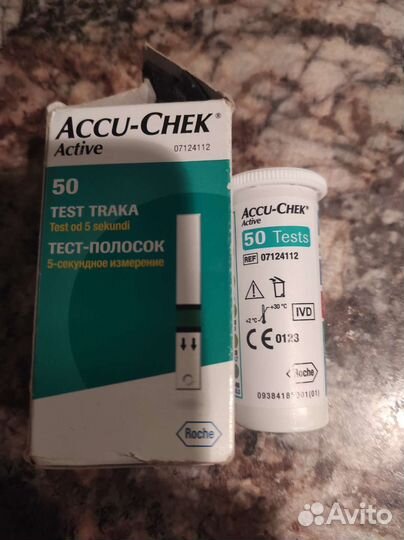 Тест полоски акку чек актив