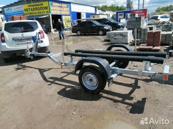 Прицеп лодочный мзса 81771C.101. Оцинкован